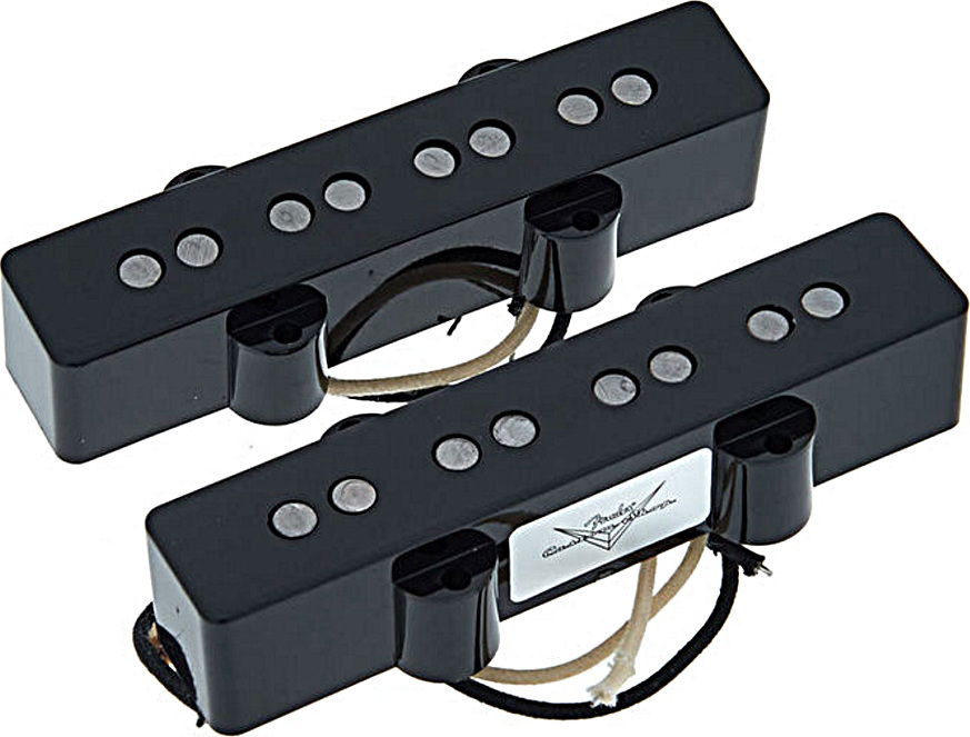 Fender Custom Shop Custom 60s Jazz Bass Pickups 2-set Alnico 5 - Electric bass pickup - Main picture