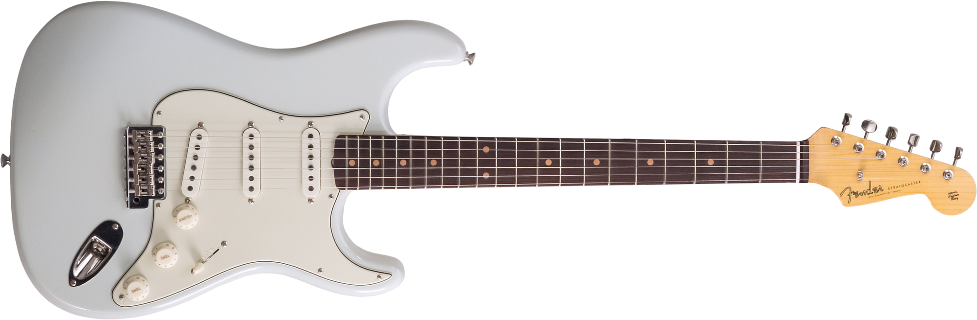 Fender Custom Shop Strat 1959 3s Trem Rw #r143419 - Time Capsule Sonic Blue - Str shape electric guitar - Main picture