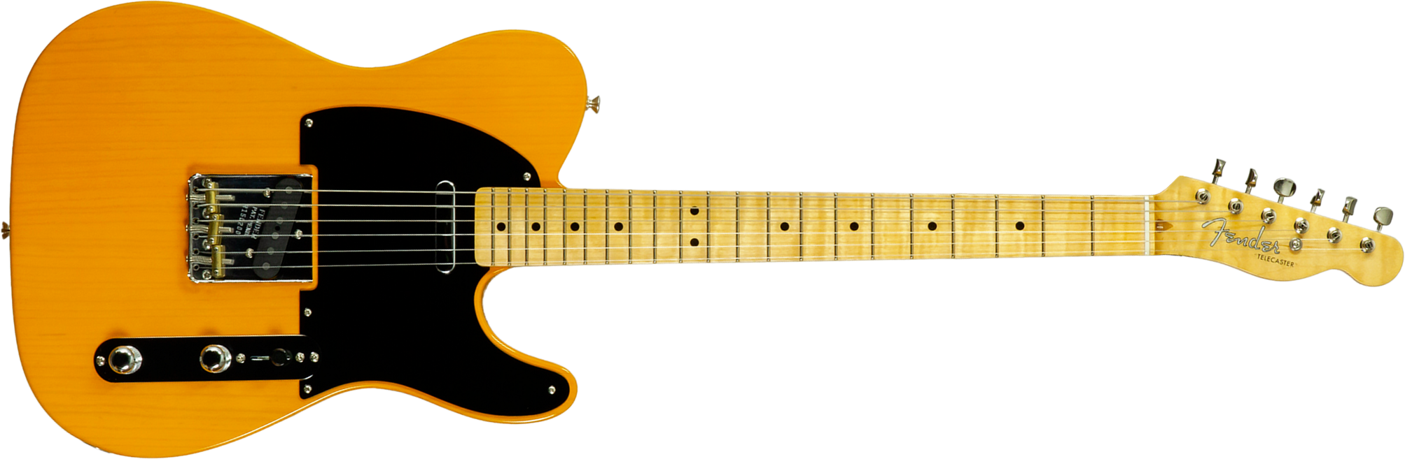 Fender Custom Shop Tele 1952 2s Ht Mn #r150200 - Nos Butterscotch Blonde - Tel shape electric guitar - Main picture
