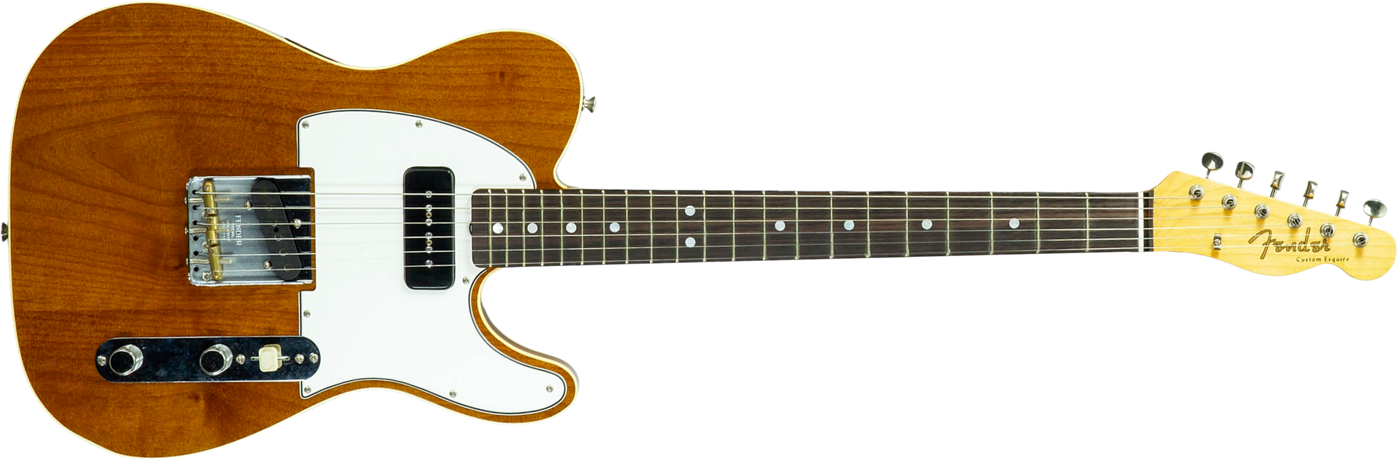 Fender Custom Shop Tele / Double Esquire Custom 2s Ht Rw #cz590971 - Closet Classic Aged Natural - Tel shape electric guitar - Main picture
