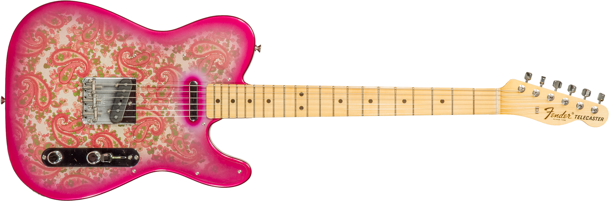 Fender Custom Shop Tele Vintage Custom 1968 2s Ht Mn #r126998 - Nos Pink Paisley - Tel shape electric guitar - Main picture