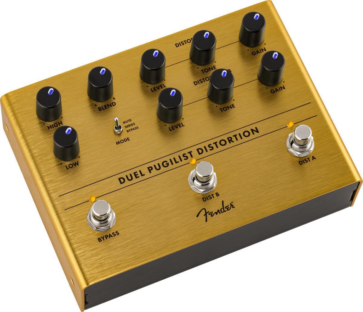 Overdrive, distortion & fuzz effect pedal Fender Duel Pugilist Distortion