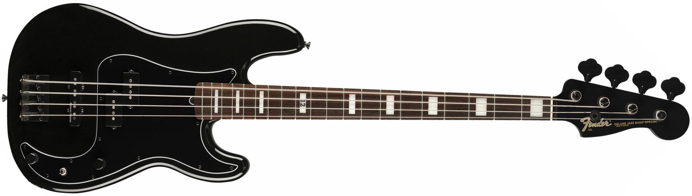 Duff McKagan Deluxe Precision Bass black Solid body electric