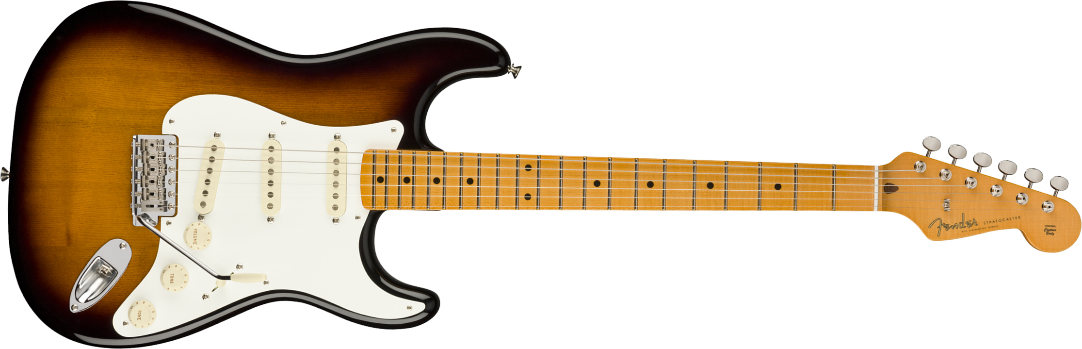Fender Eric Johnson Strat 1954 Virginia Stories Collection Usa Signature Mn - 2-color Sunburst - Str shape electric guitar - Main picture
