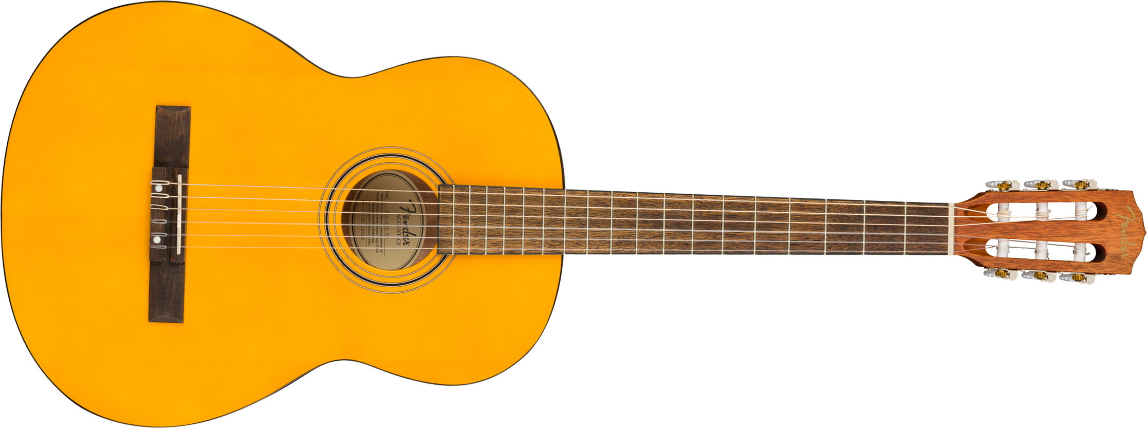 Fender Esc-105 Classical Educational Tout Okoume Noy - Vintage Natural Satin - Classical guitar 4/4 size - Main picture
