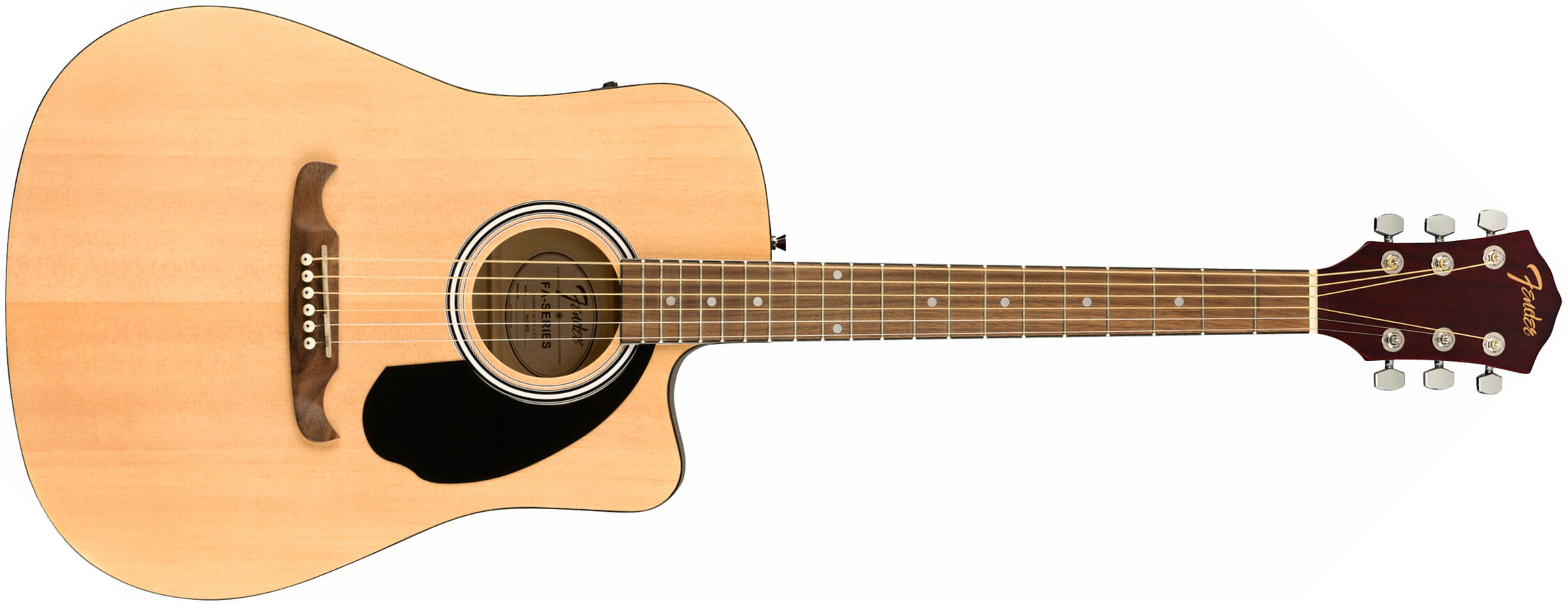Fender Fa-125ce Dreadnought Alternative Epicea Acajou Wal - Natural - Acoustic guitar & electro - Main picture