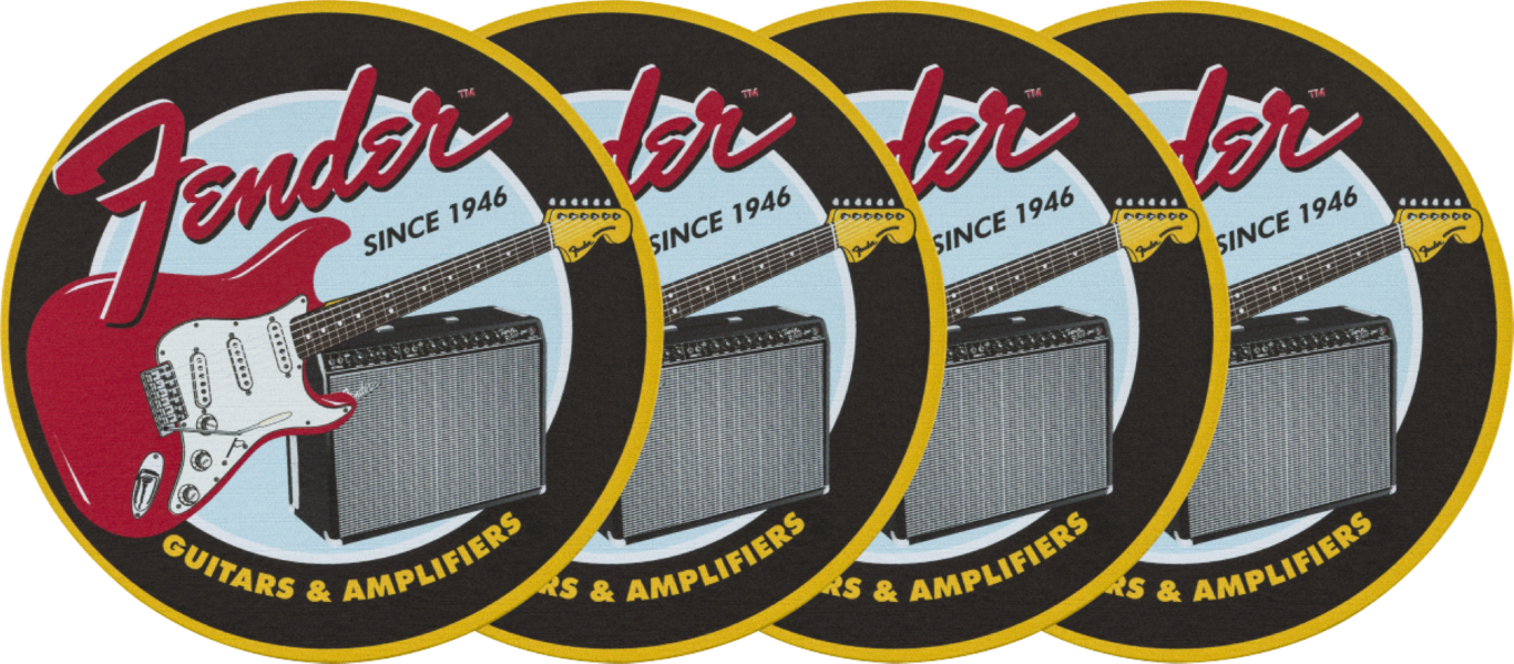 Fender Fender 1946 Guitars & Amps Coaster Set - BEER - Main picture