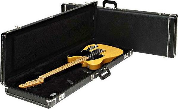 Fender Fender Guitar Case St/t Black Std - Electric guitar case - Main picture