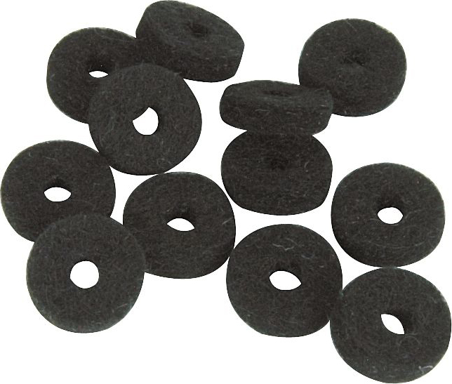 Fender Feutre Black - Strap button felt washer - Main picture