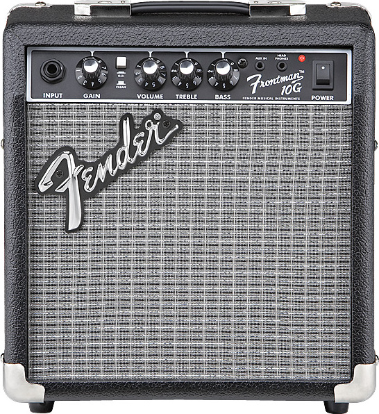 Fender Frontman 10g 10w 1x6 Black - Electric guitar combo amp - Main picture