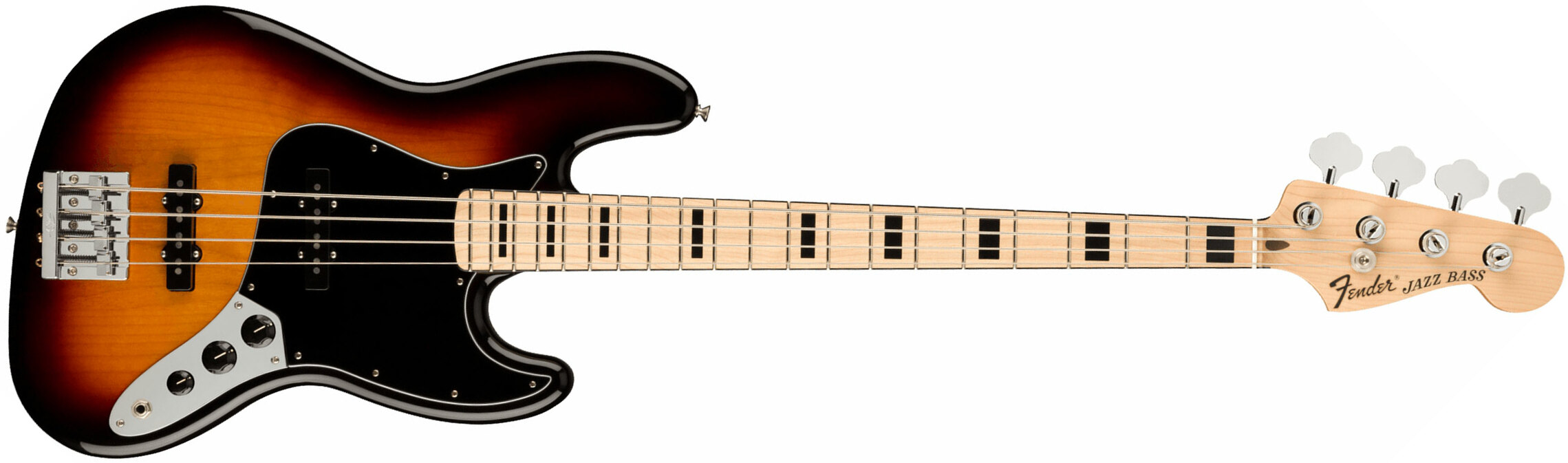 Fender Geddy Lee Jazz Bass Signature Mex Mn - 3-color Sunburst - Solid body electric bass - Main picture