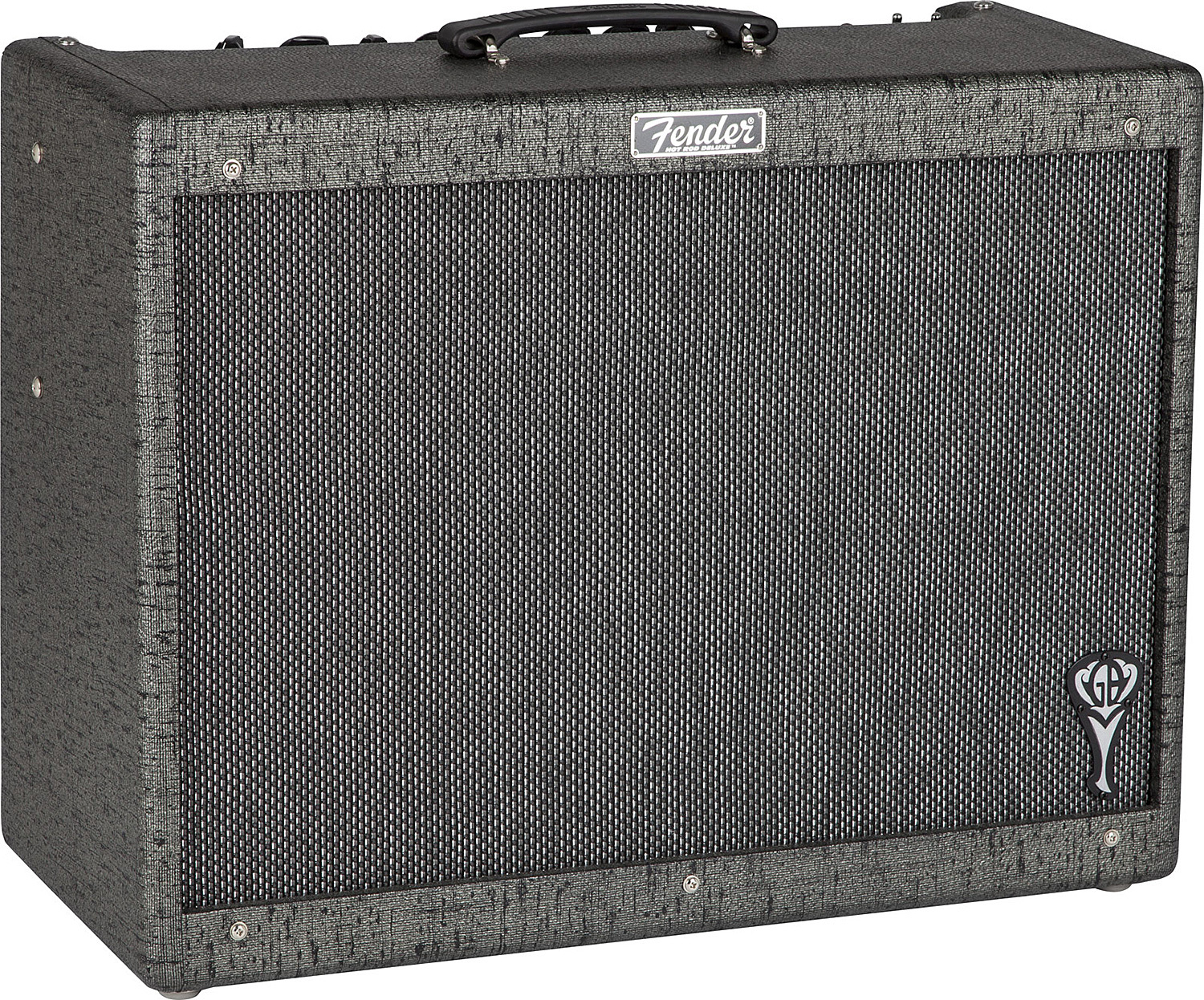 Fender Hot Rod Deluxe Gb George Benson 2012 40w 1x12 Gray Black - Electric guitar combo amp - Main picture