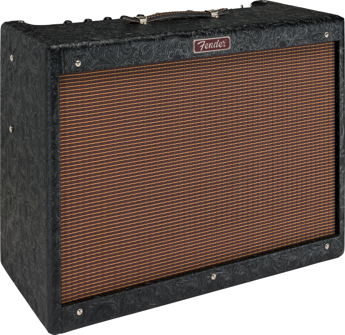 Fender Hot Rod Deluxe 30th Anniversary 40w 1x12 Celestion Creamback 6l6  Black Western - Electric guitar combo amp - Main picture