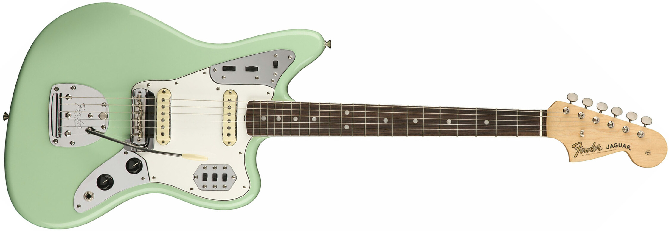 Fender American Original '60s Jaguar (USA, RW) - surf green Retro Fender American Original '60s Jaguar (USA, RW) - surf green Retro