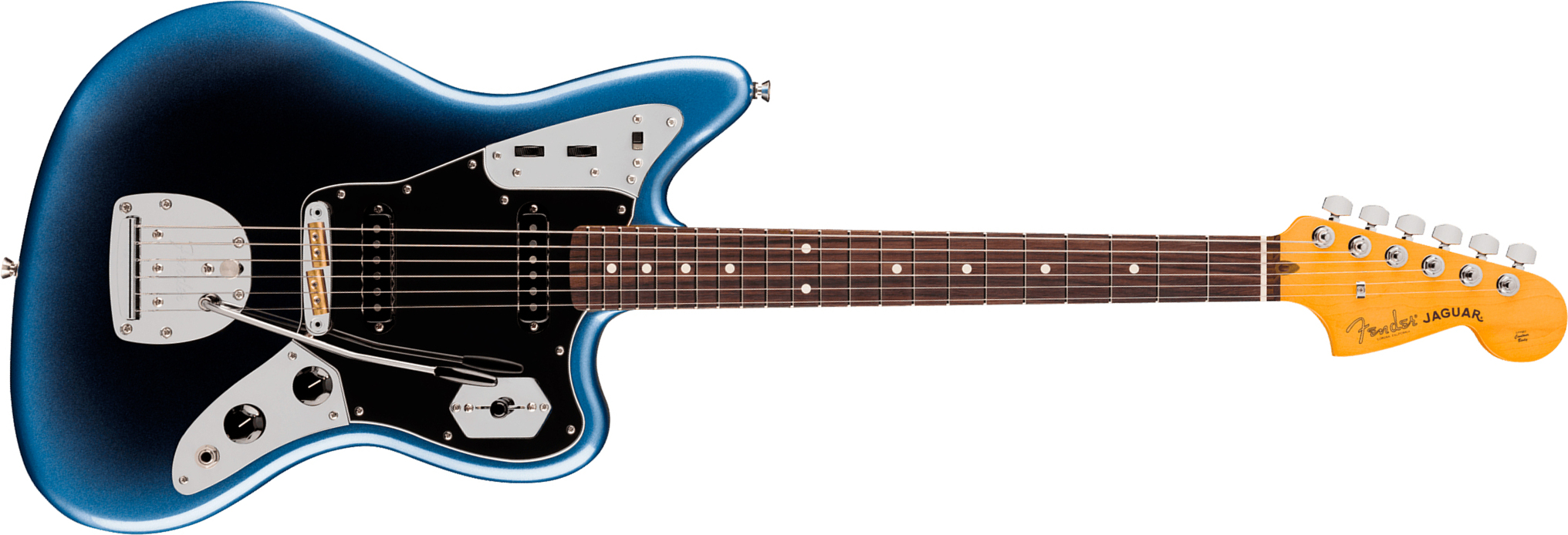 Fender Jaguar American Pro. Usa Shsc 2s Trem Rw - Dark Night - Retro rock electric guitar - Main picture