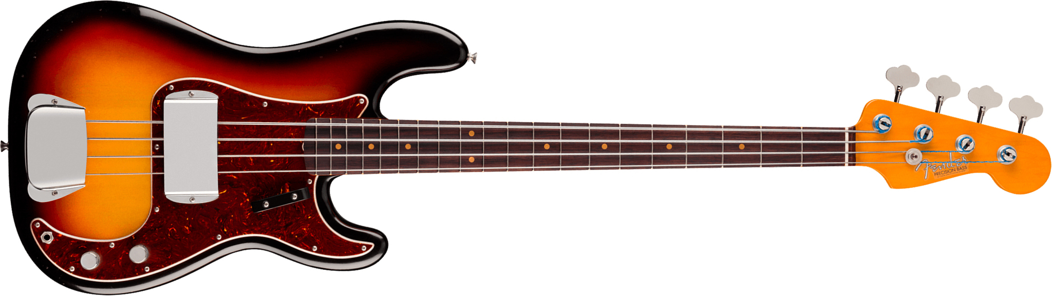 Fender James Jamerson Precision Bass 1962 Signature Usa Rw - Heirloom 3-color Sunburst - Solid body electric bass - Main picture