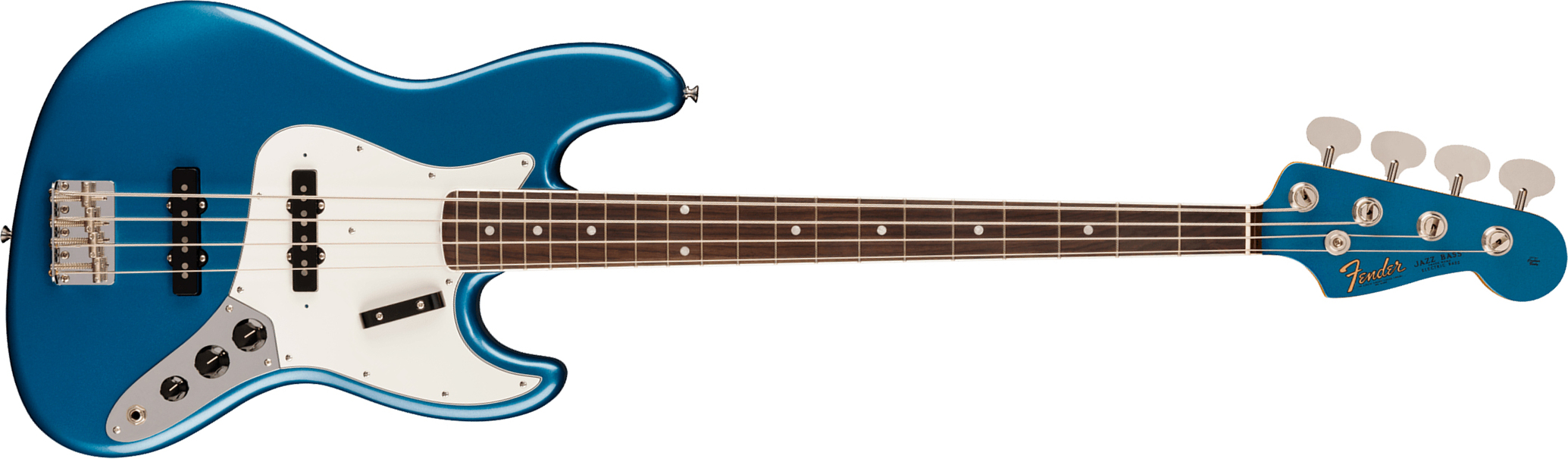 Fender Jazz Bass 1966 American Vintage Ii Usa Rw - Lake Placid Blue - Solid body electric bass - Main picture