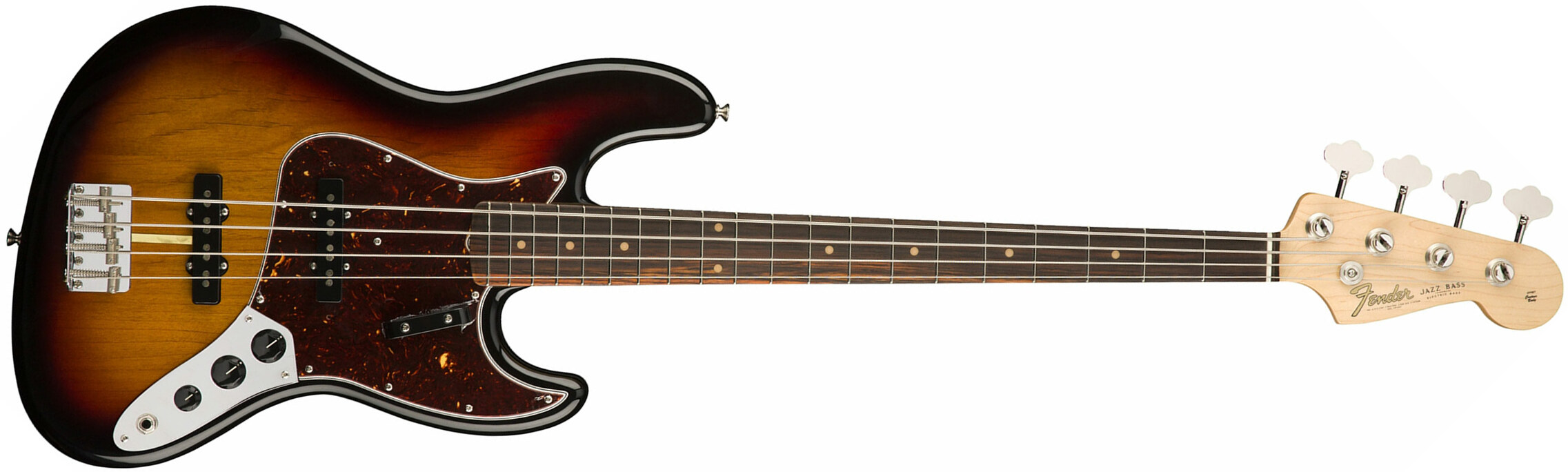 Fender Jazz Bass '60s American Original Usa Rw - 3-color Sunburst - Solid body electric bass - Main picture