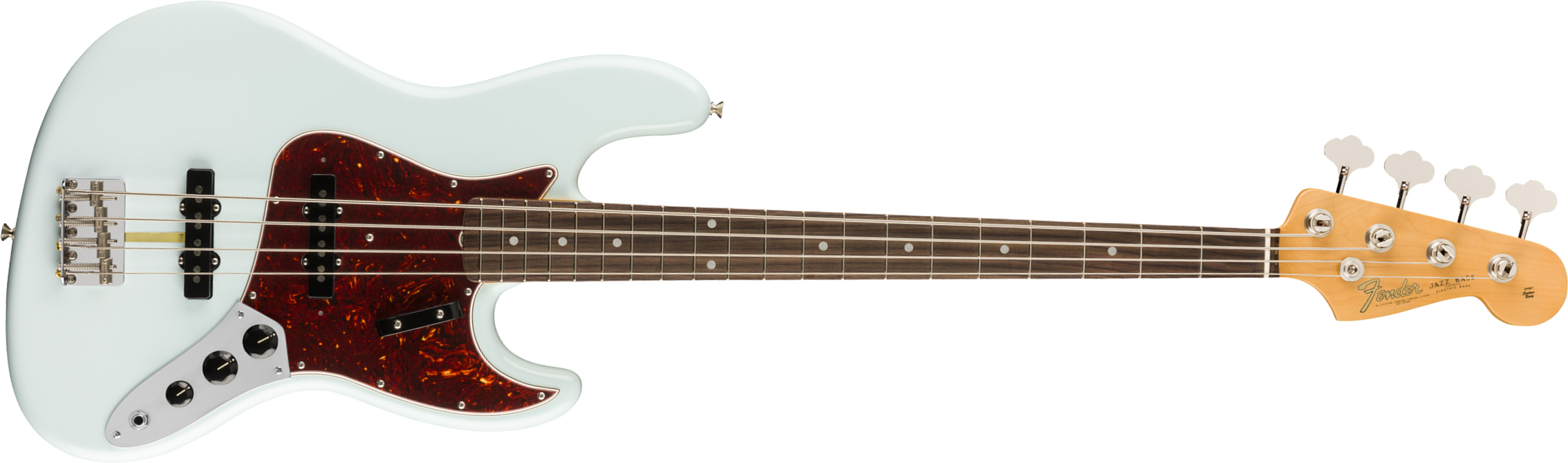 Fender Jazz Bass '60s American Original Usa Rw - Sonic Blue - Solid body electric bass - Main picture