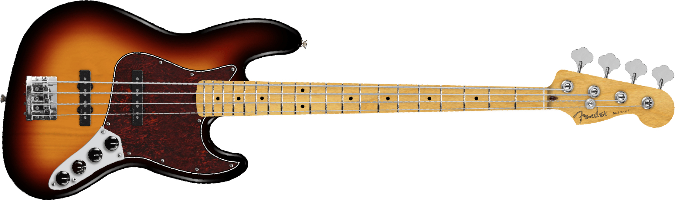 Fender Jazz Bass Active Player Ii Modified Mex Mn - 3-color Sunburst - Solid body electric bass - Main picture