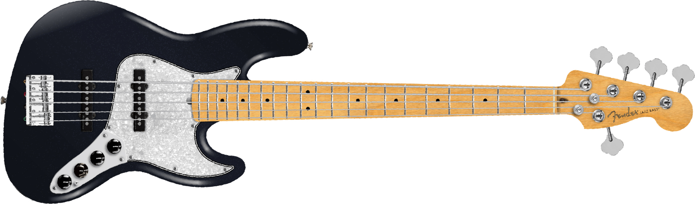 Fender Jazz Bass Active V Player Ii Modified Mex 5c Mn - Dusk - Solid body electric bass - Main picture