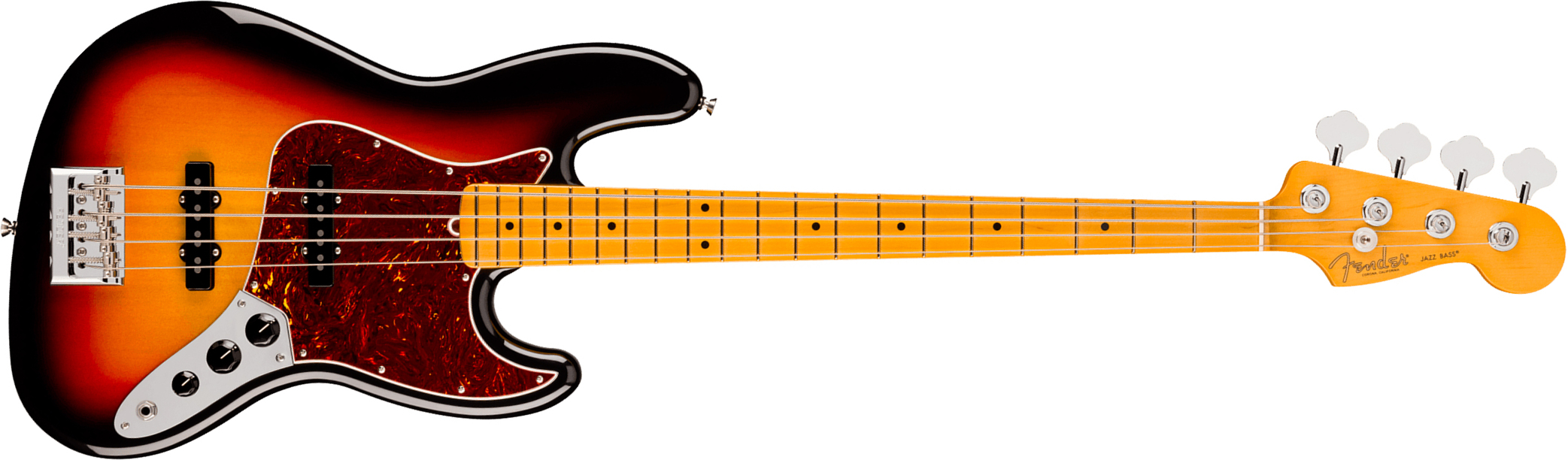 Fender Jazz Bass American Pro. Usa Mn - 3-color Sunburst - Solid body electric bass - Main picture