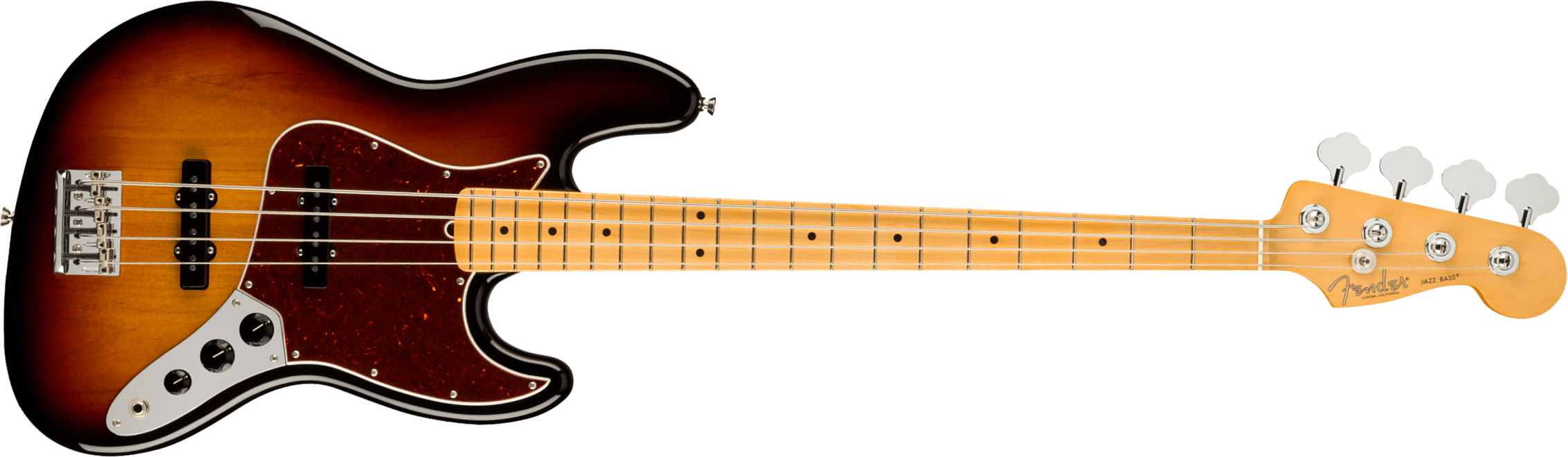 Fender Jazz Bass American Professional Ii Usa Mn - 3-color Sunburst - Solid body electric bass - Main picture