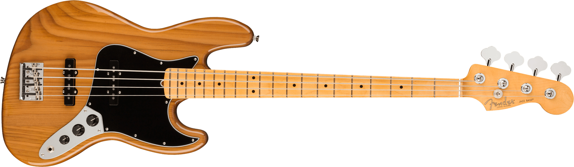 Fender Jazz Bass American Professional Ii Usa Mn - Roasted Pine - Solid body electric bass - Main picture