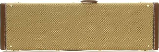 Fender Basse Elec. Jazz Ou Jaguar Bass Deluxe Rectangulaire Tweed Red Interior - Electric bass case - Main picture