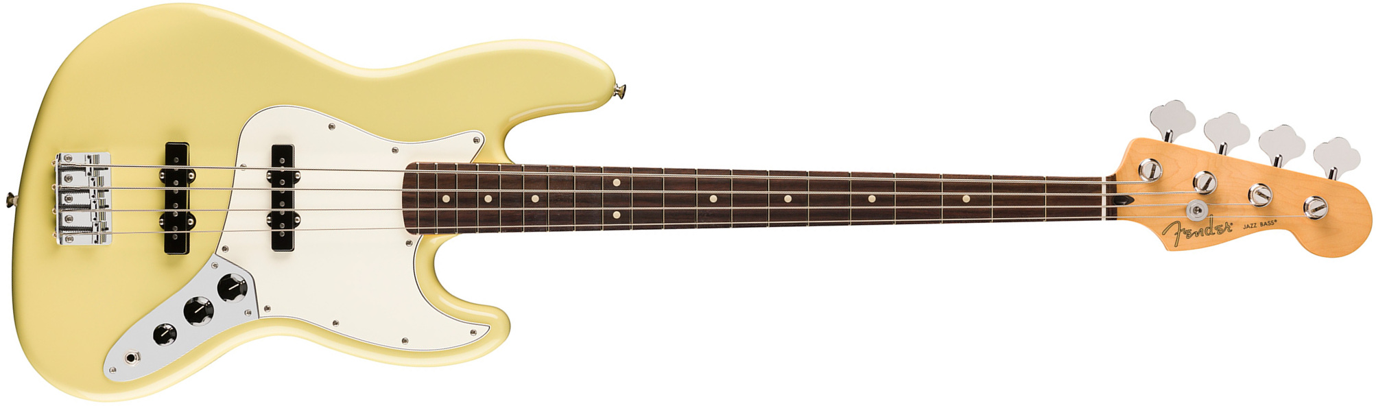 Player II Jazz Bass MEX RW hialeah yellow