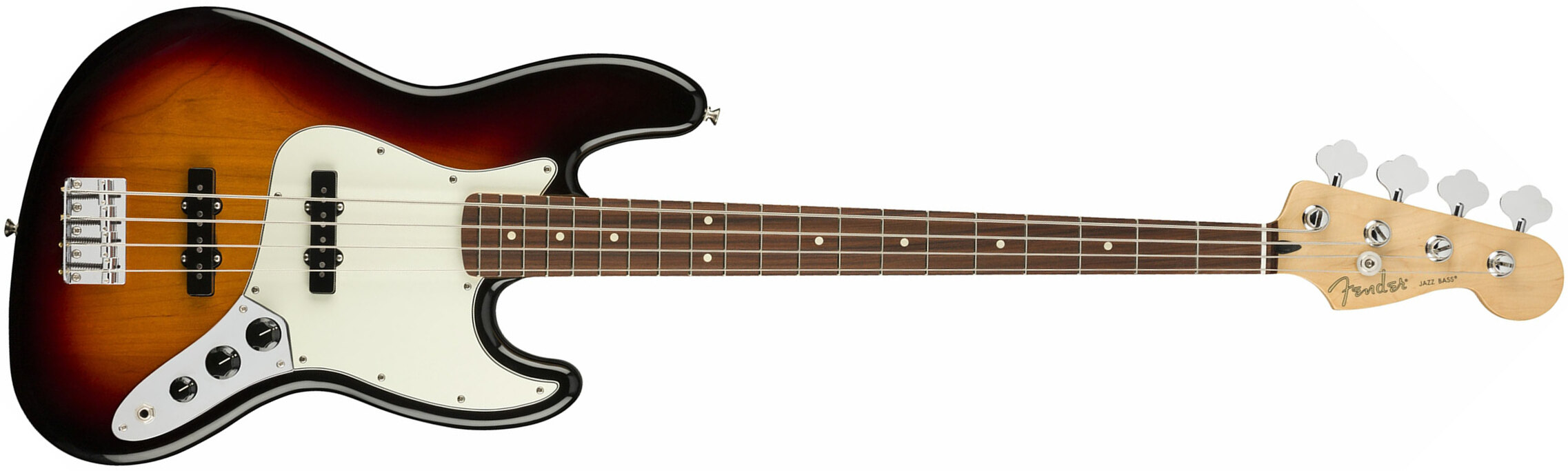 Fender Jazz Bass Player Mex Pf - 3-color Sunburst - Solid body electric bass - Main picture