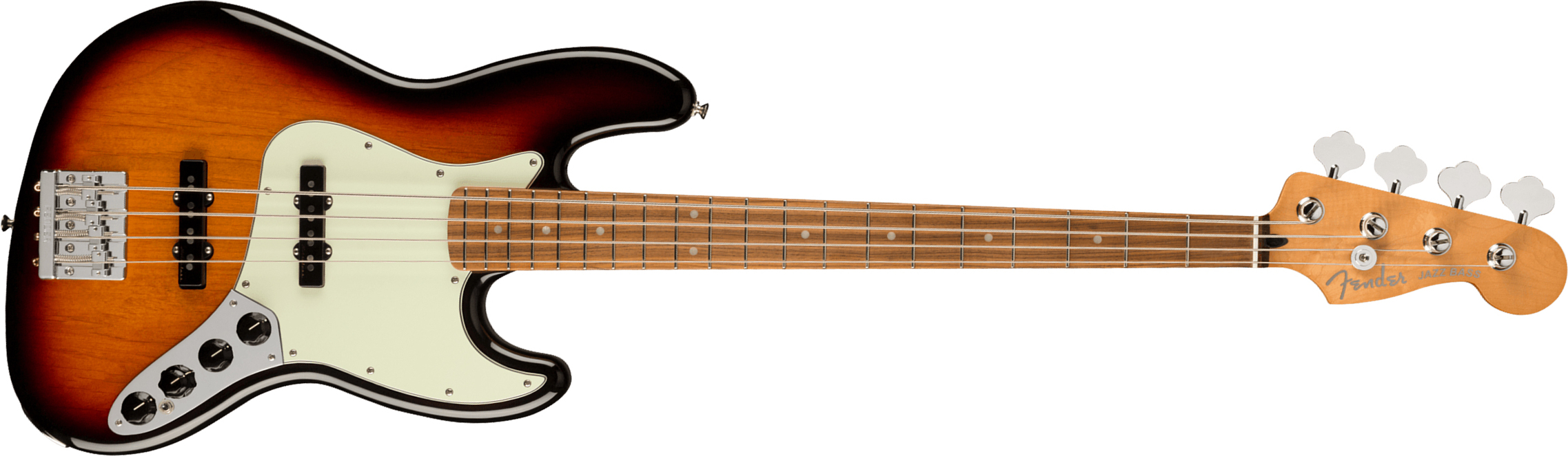 Fender Jazz Bass Player Plus Mex Active Pf - 3-color Sunburst - Solid body electric bass - Main picture