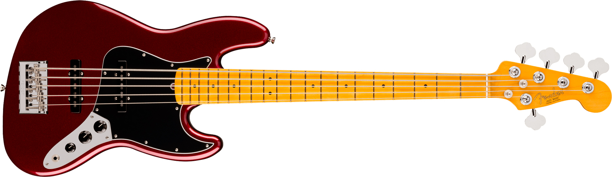 Fender Jazz Bass V American Pro. Usa 5c Mn - Oxblood - Solid body electric bass - Main picture