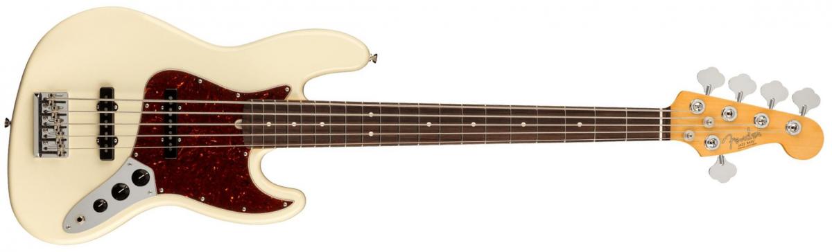 Fender American Professional II Jazz Bass V (USA, RW) - olympic