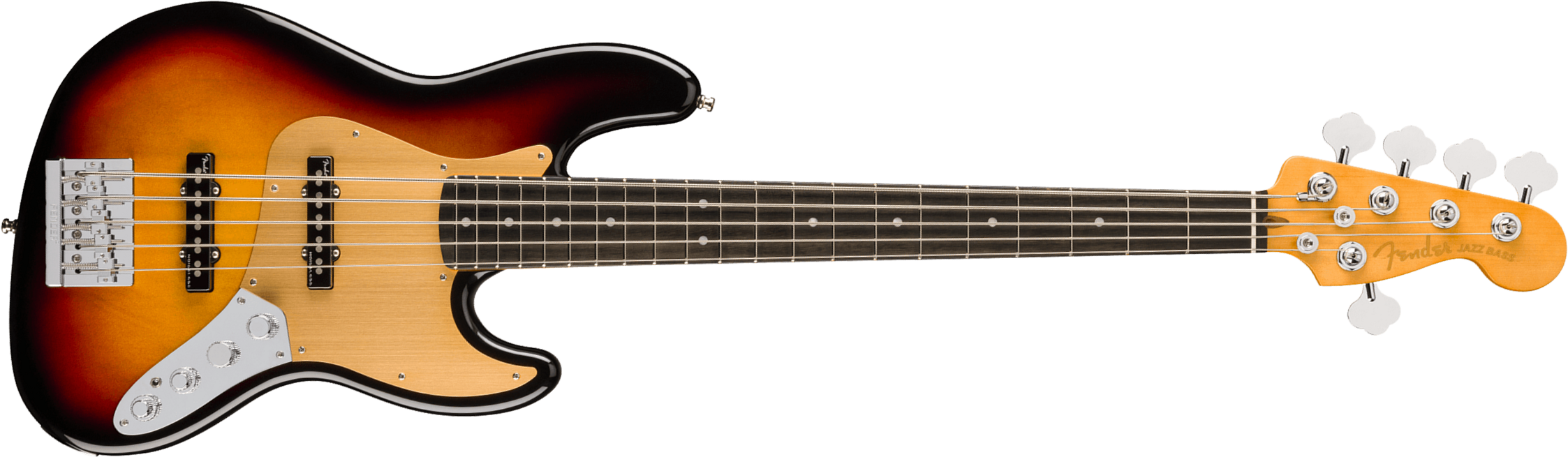 Fender Jazz Bass V American Ultra Ii Usa 5c Active Eb - Ultraburst - Solid body electric bass - Main picture