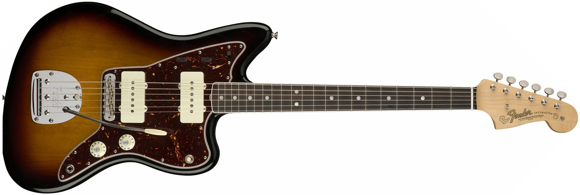 Fender Jazzmaster '60s American Original Usa Ss Rw - 3-color Sunburst - Retro rock electric guitar - Main picture