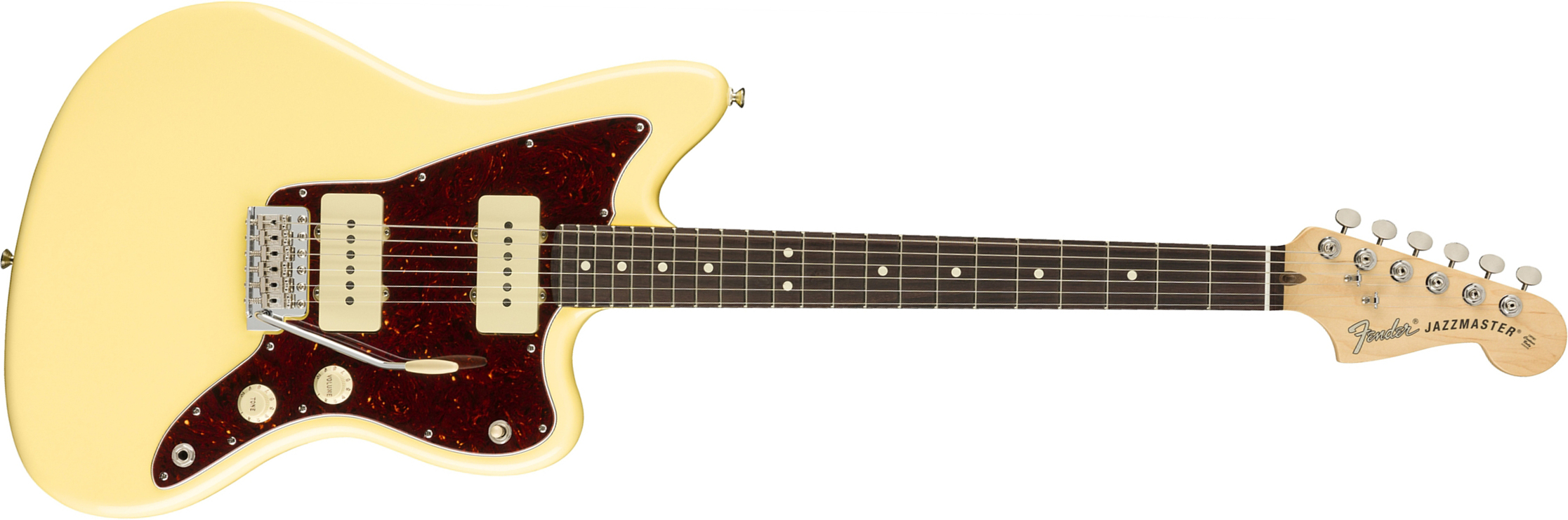 Fender Jazzmaster American Performer Usa Ss Rw - Vintage White - Double cut electric guitar - Main picture