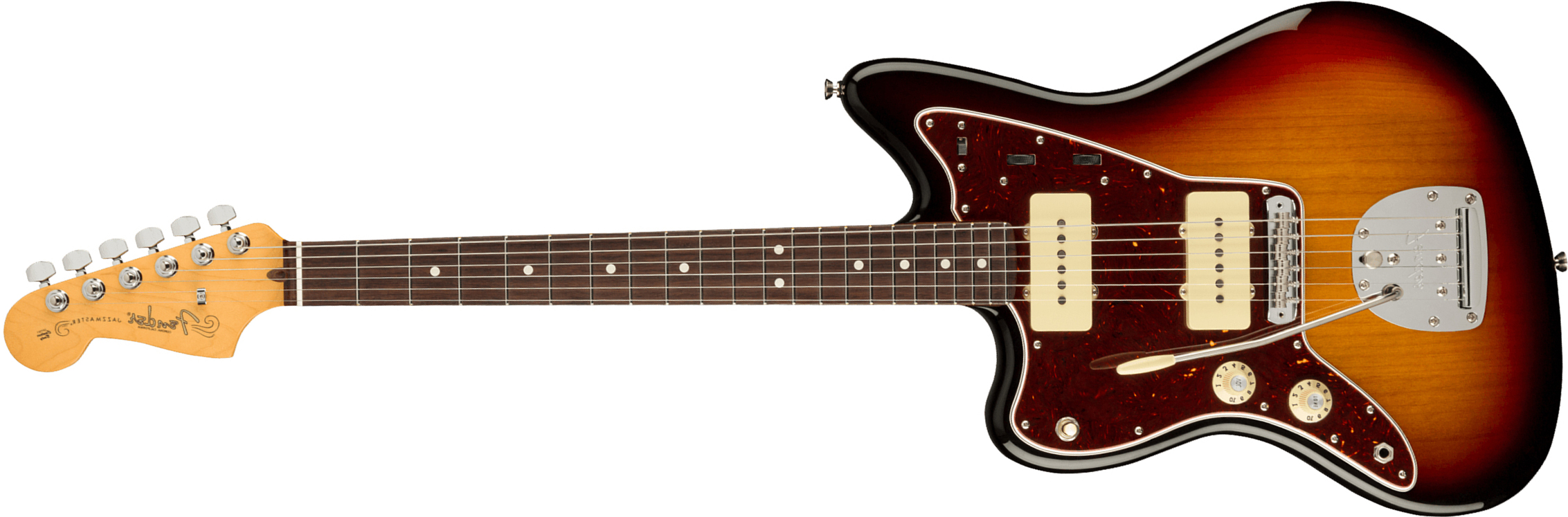 Fender Jazzmaster American Professional Ii Lh Gaucher Usa Rw - 3-color Sunburst - Left-handed electric guitar - Main picture