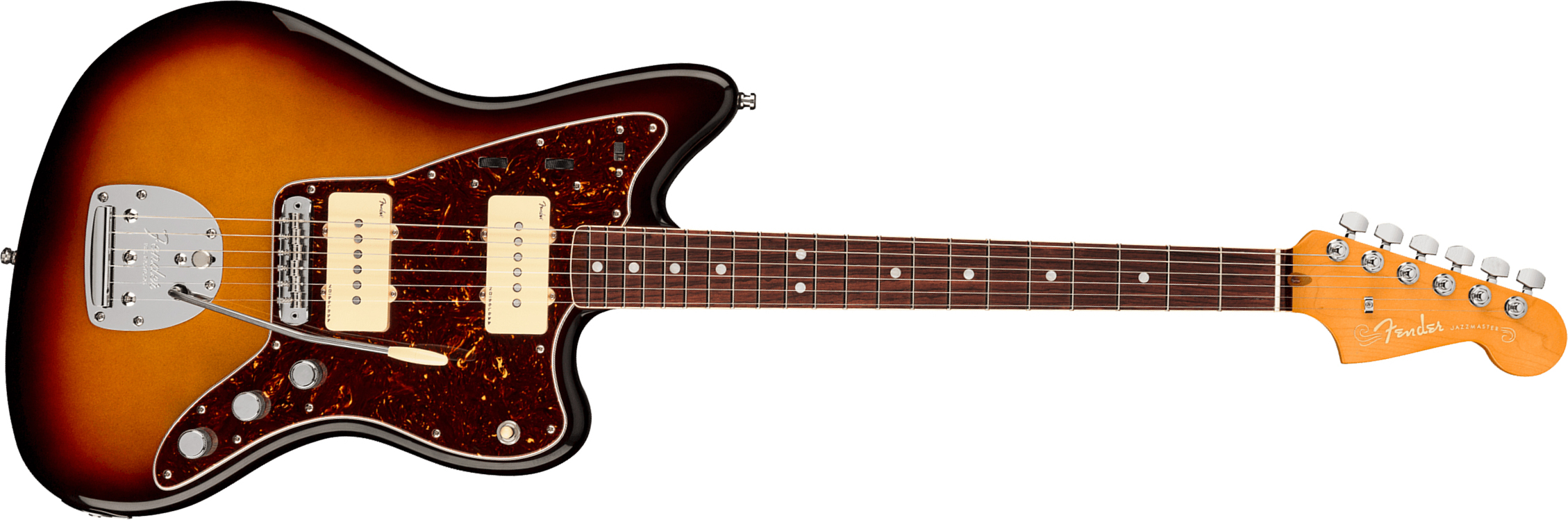 Fender Jazzmaster American Ultra 2019 Usa Rw - Ultraburst - Retro rock electric guitar - Main picture
