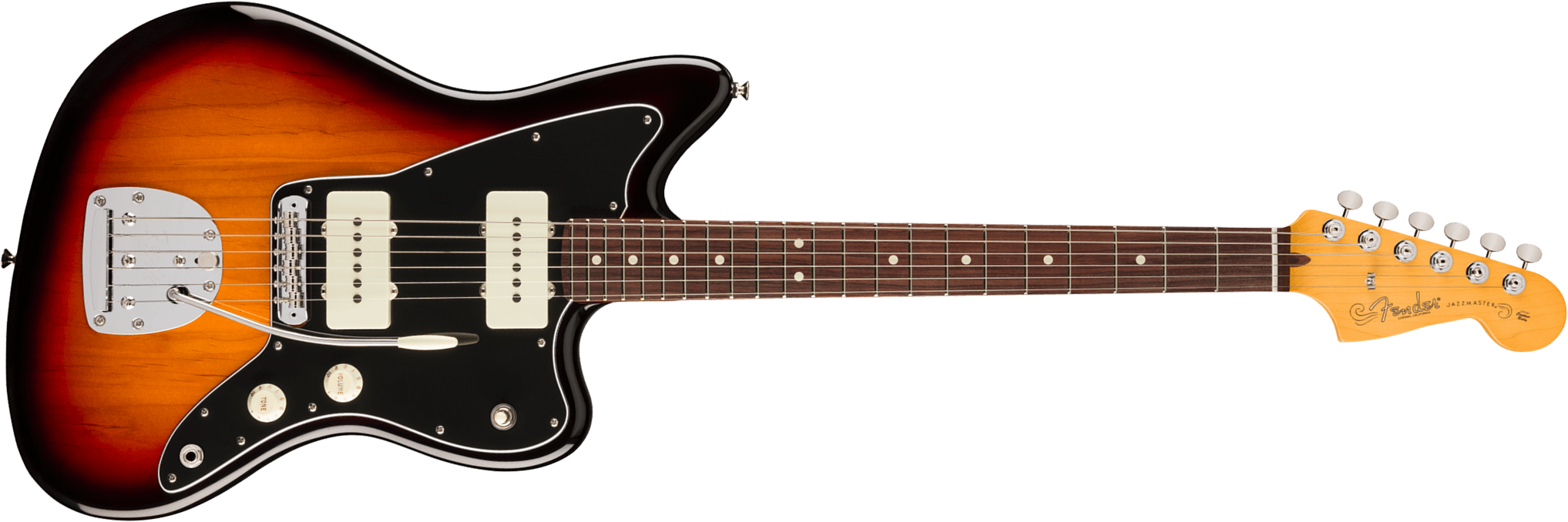 Fender Jazzmaster Classic American Pro Usa 2s Trem Rw - 3-color Sunburst - Retro rock electric guitar - Main picture