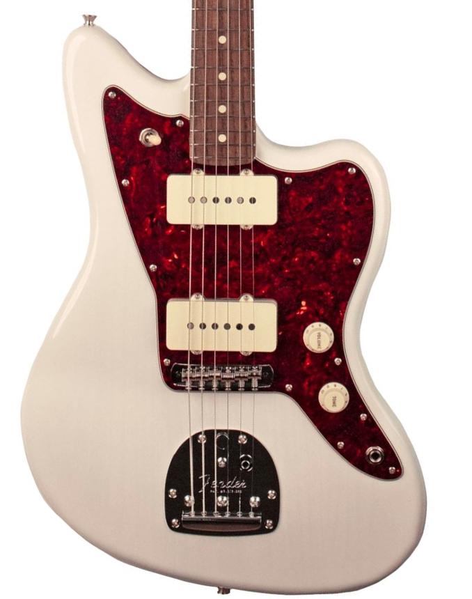Fender Jazzmaster Hybrid Ii Jap 2s Trem Rw - White Blonde - Retro rock electric guitar - Main picture