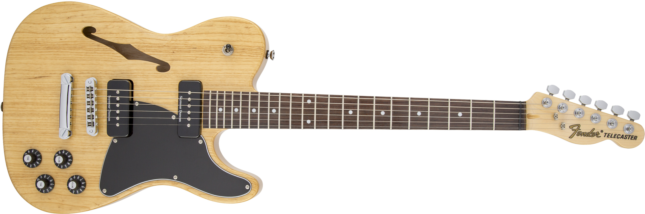 Fender Jim Adkins Tele Ja-90 Mex Signature 2p90 Lau - Natural - Tel shape electric guitar - Main picture