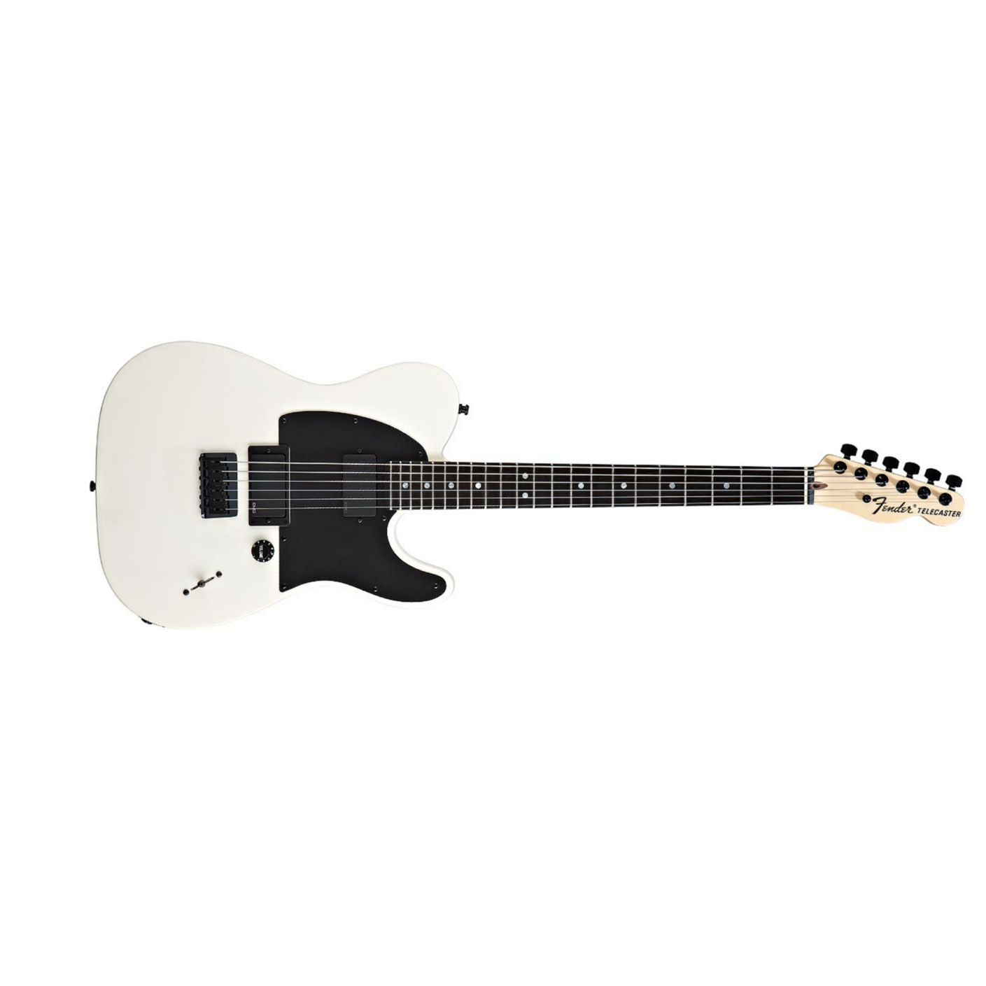 Fender Jim Root Telecaster (mex, Eb) - Flat White - Tel shape electric guitar - Main picture