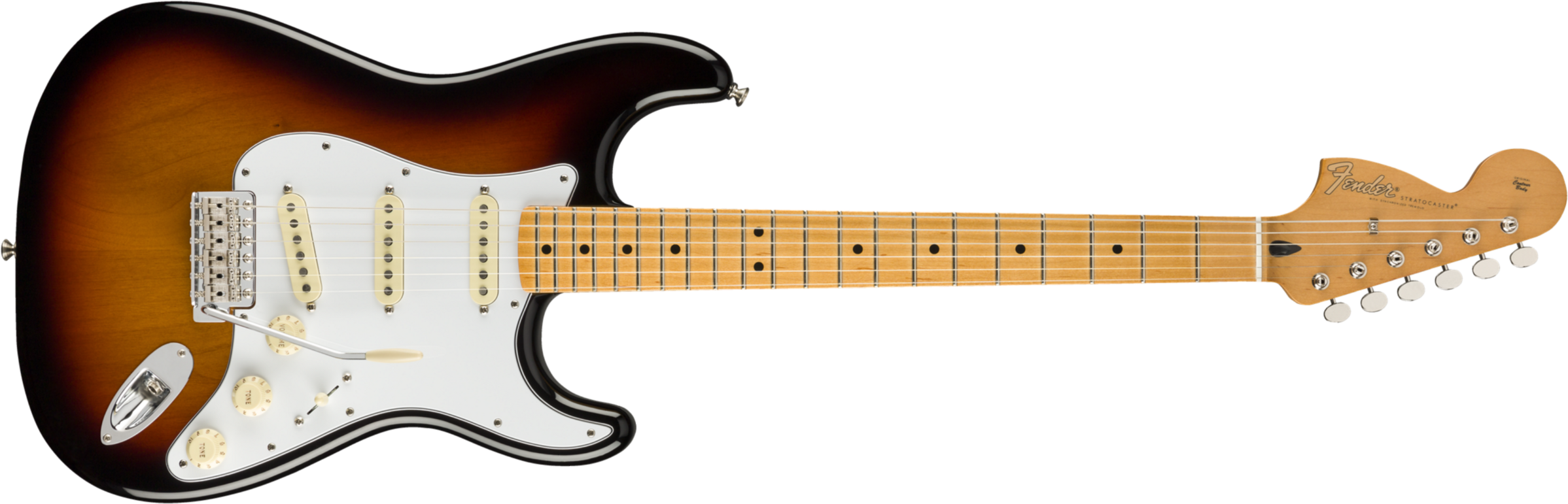 Fender Jimi Hendrix Strat Signature 2018 Mn - 3-color Sunburst - Str shape electric guitar - Main picture