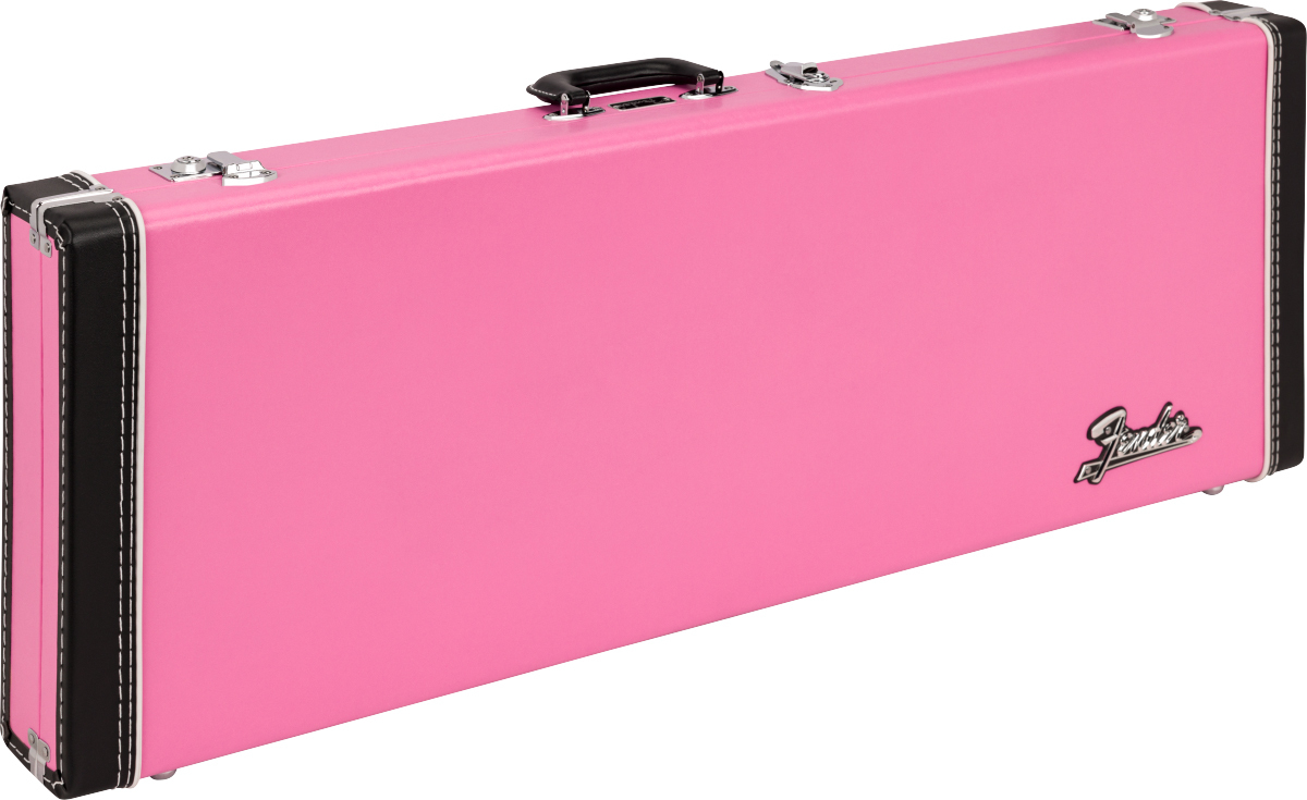 Fender Joe Strummer Strat/tele Electric Guitar Case Pink Leopard - Electric guitar case - Main picture