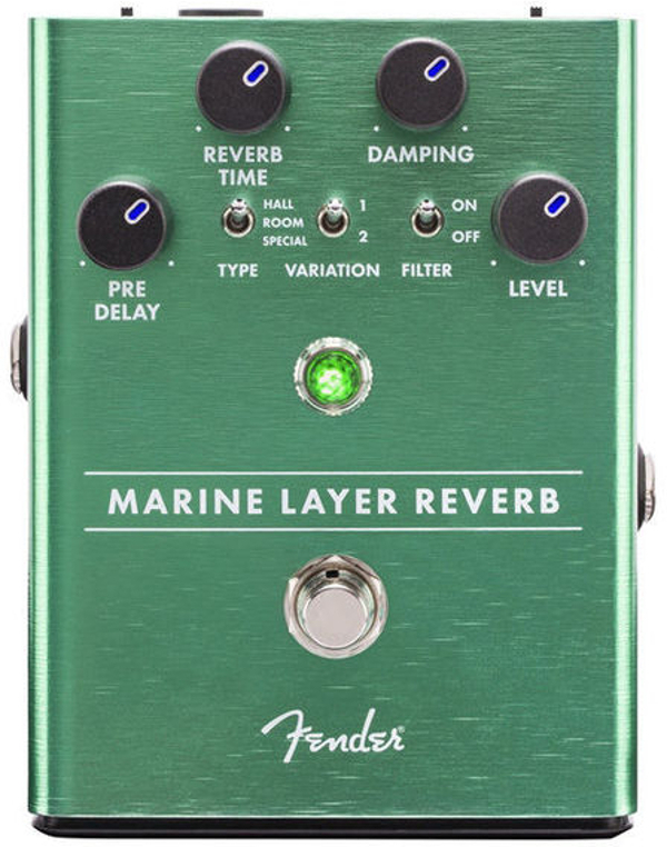 Fender Marine Layer Reverb - Reverb, delay & echo effect pedal - Main picture
