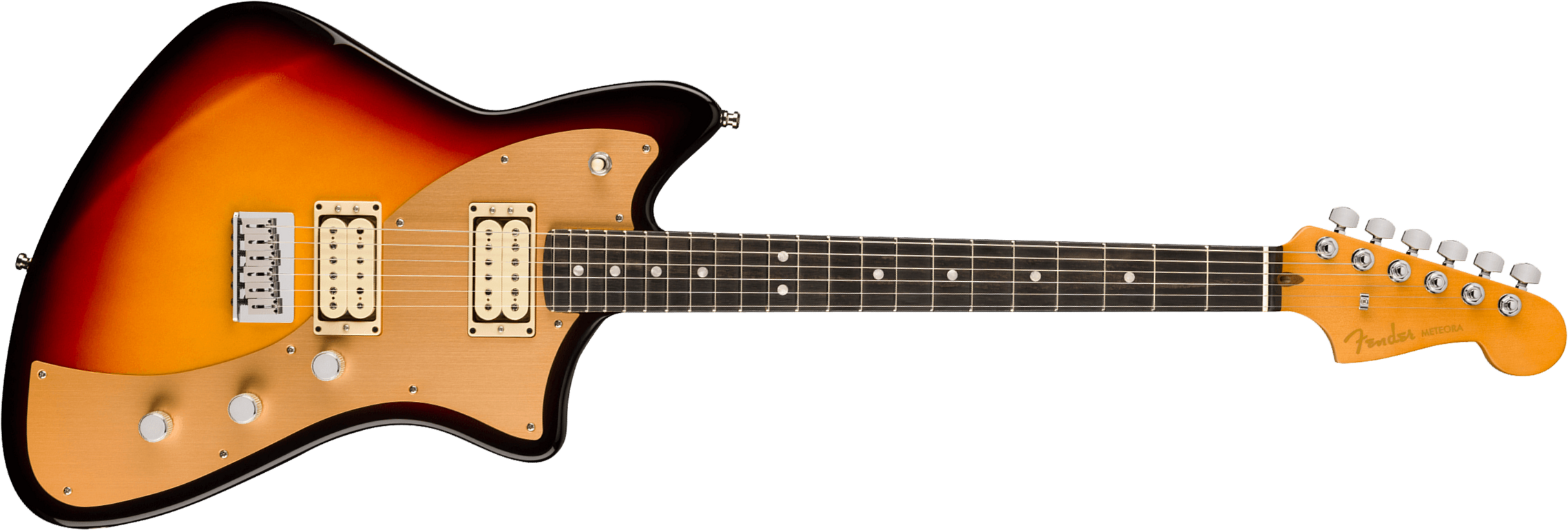 Fender Meteora American Ultra Ii Usa 2h Trem Eb - Ultraburst - Retro rock electric guitar - Main picture