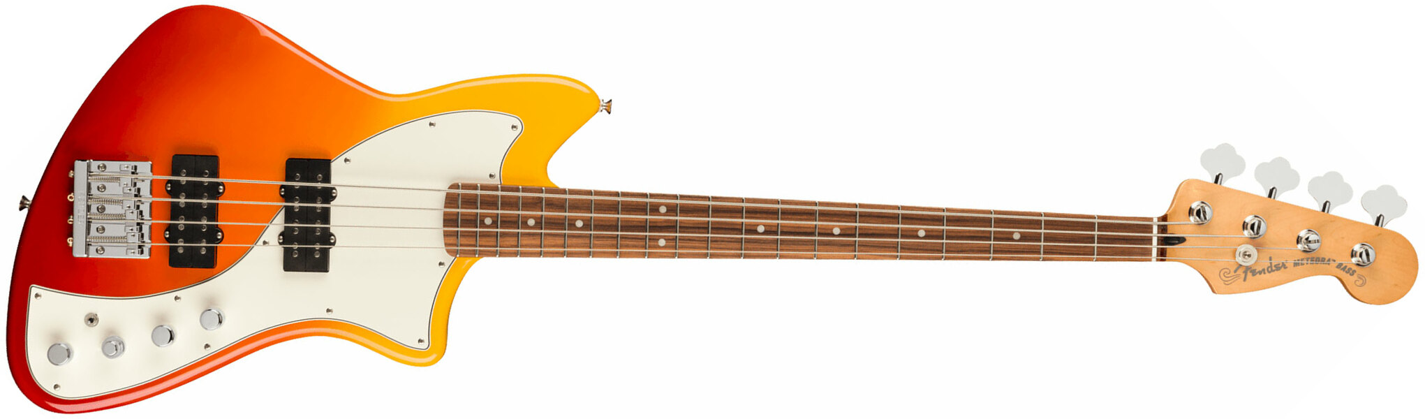 Fender Meteora Bass Active Player Plus Mex Pf - Tequila Sunrise - Solid body electric bass - Main picture