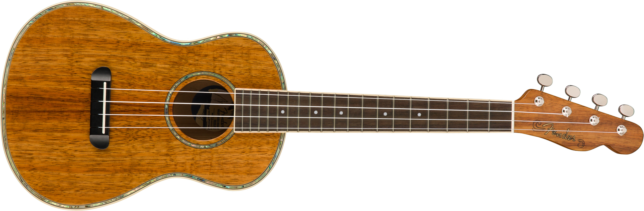 Fender Montecito Tenor Ukulele Tout Koa Wal - Natural - Ukulele - Main picture