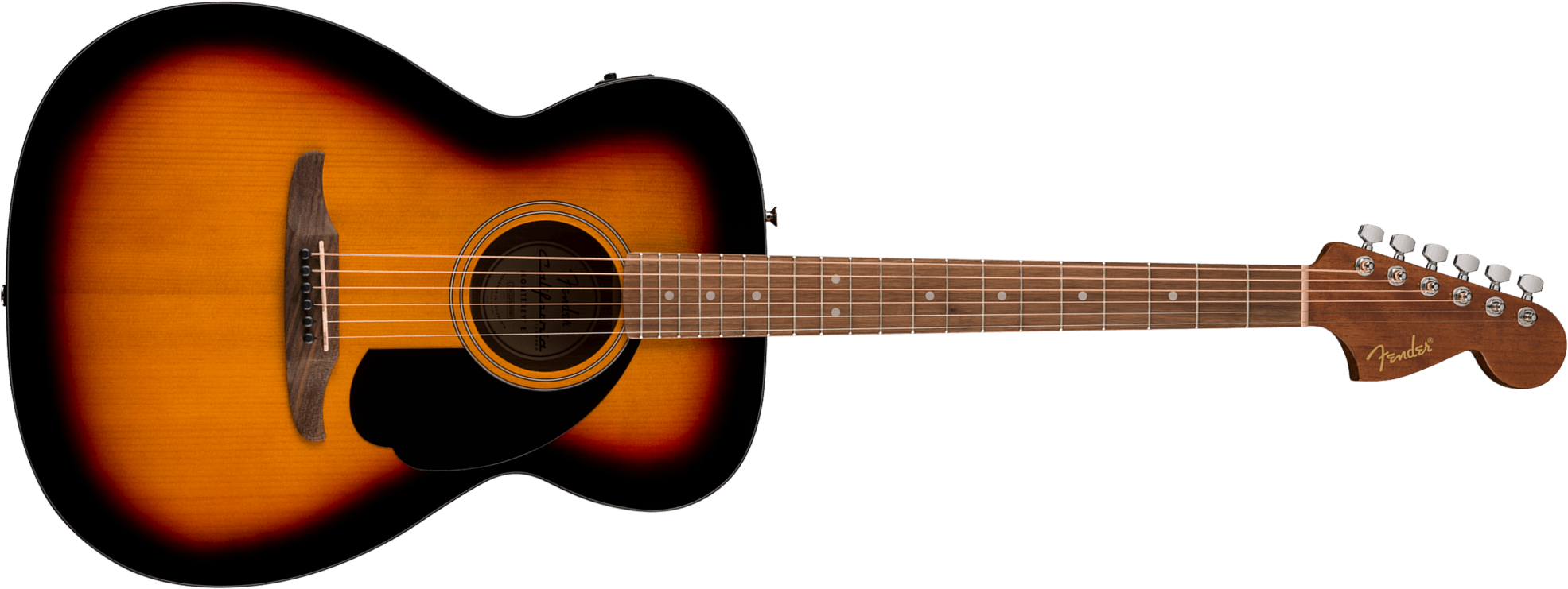 Fender Monterey E California Standard Om Epicea Sapele Wal - 3-color Sunburst - Folk guitar - Main picture